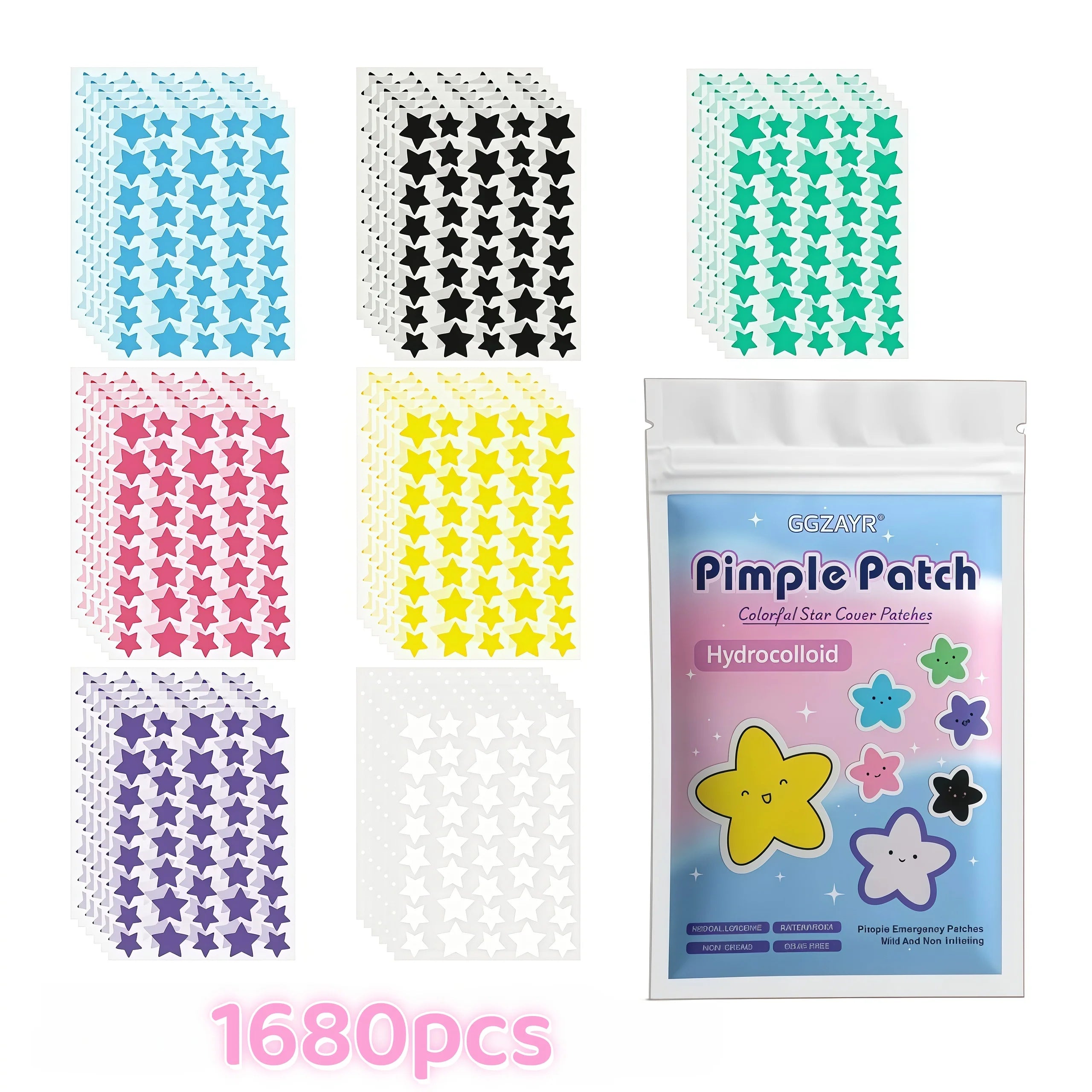 ZapNose Pimple Patches - Invisible Hydrocolloid Acne Patches