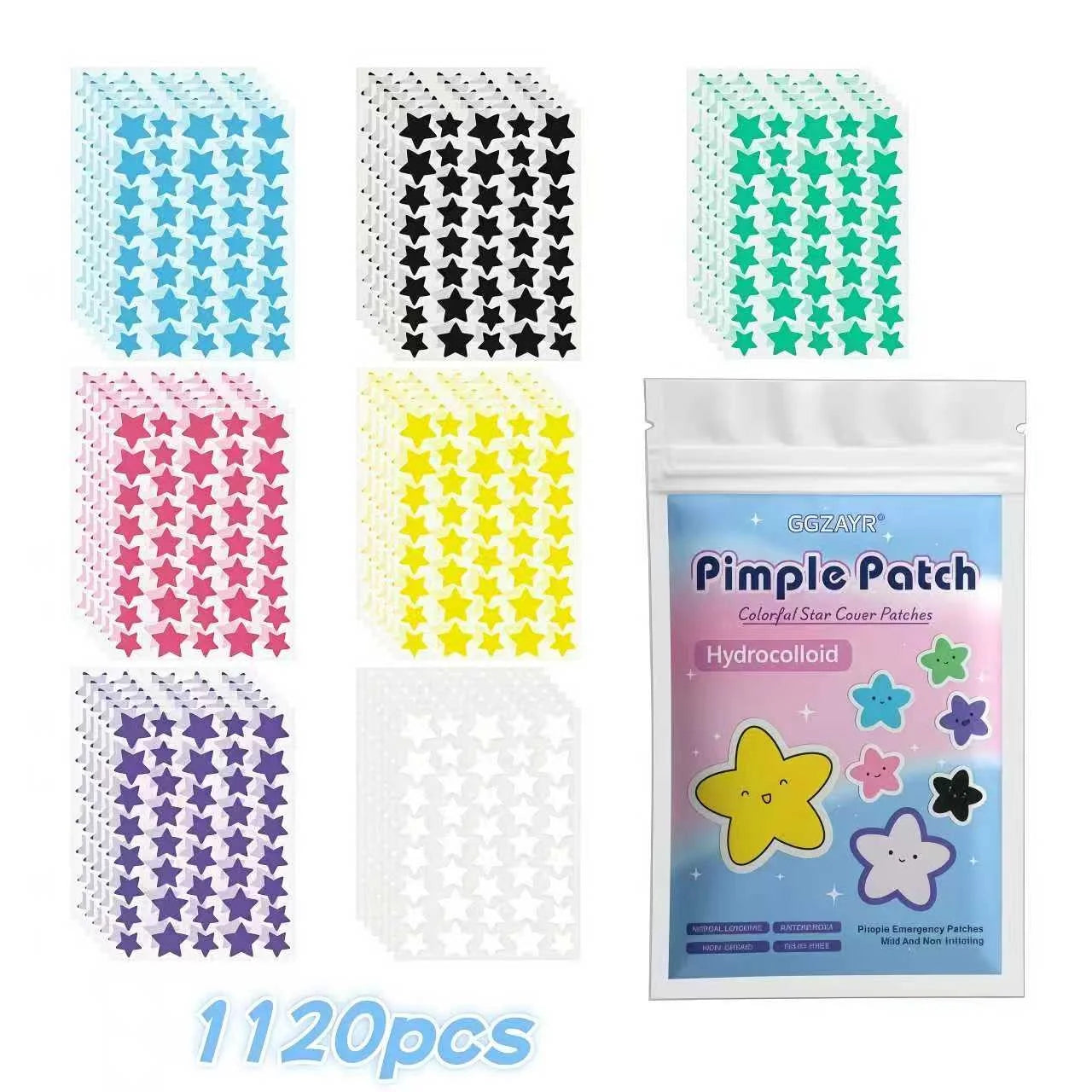 ZapNose Pimple Patches - Invisible Hydrocolloid Acne Patches