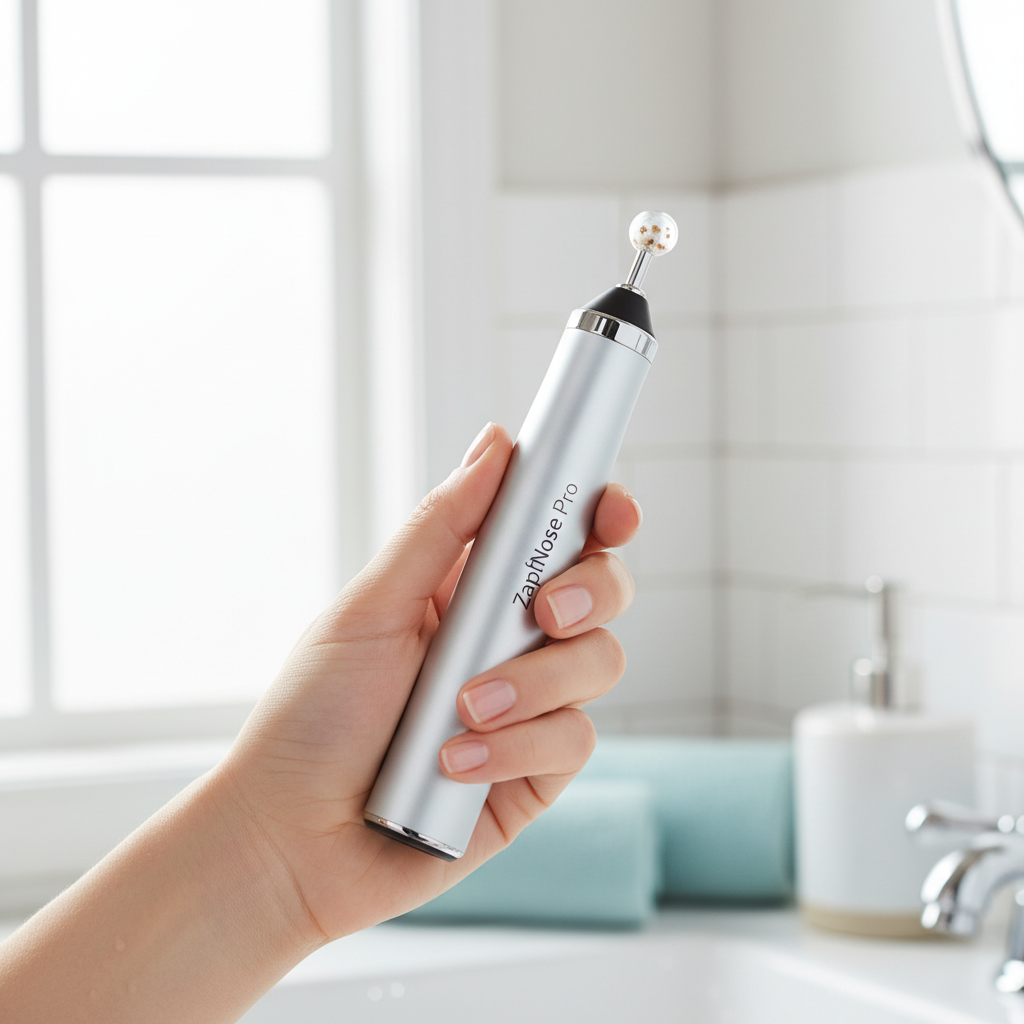 שימוש ב-ZapNose Pro לניקוי עמוק
